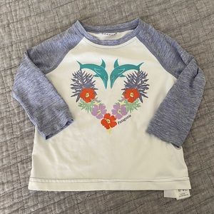 Patagonia Baby Long-Sleeved Capilene® Silkweight UPF T-Shirt Shirt 12-18 months